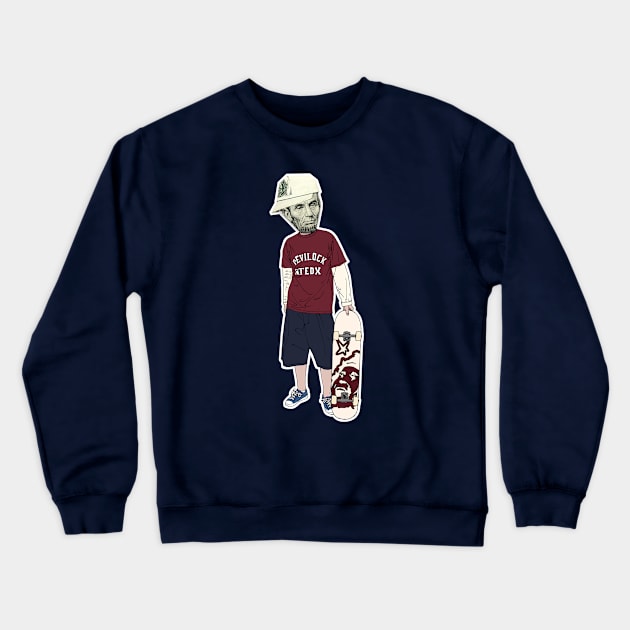 KID LINCOLN Crewneck Sweatshirt by yosuke